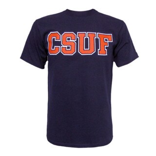 CSUF Block Tee - Navy